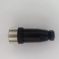 Priemyselný konektor M12, 4-pin, priamy