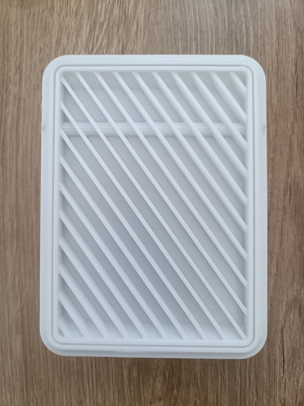 Prípravok na zapustenú, skrytú montáž elektrickej zásuvky